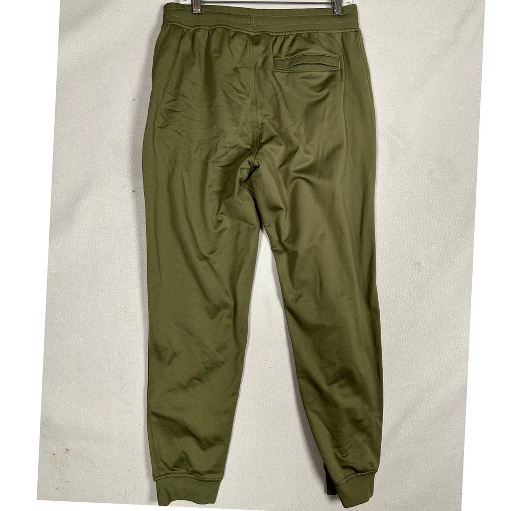 Under Armour Jogger Pants Mens Large Loose Fit Olive Green Tapered Activewear